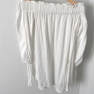 Off the shoulder long blouse H&M